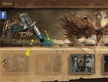 Tablet Screenshot of bunte-tinte-tattoo.de